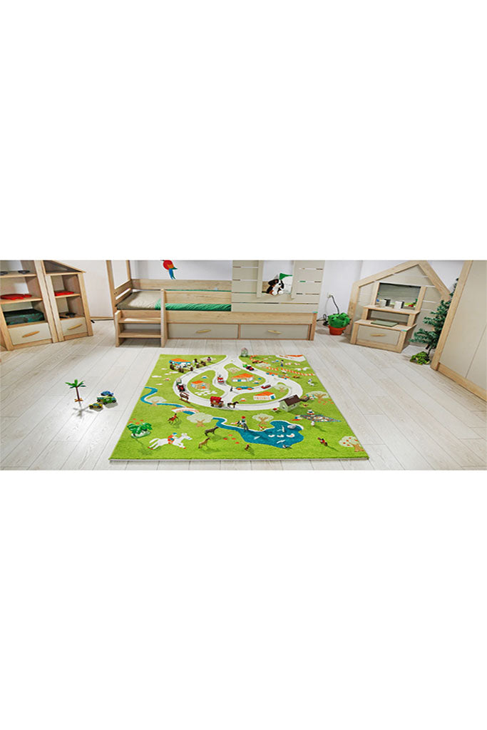 3D Play Rug - Farm (Medium) by IVI | The Elly Store Singapore