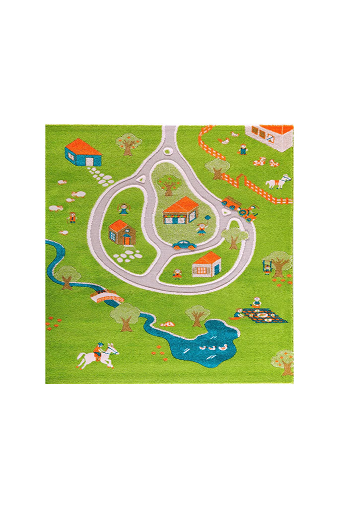 3D Play Rug - Farm (Medium) by IVI | The Elly Store Singapore