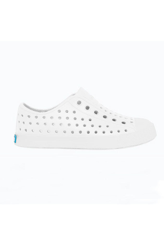 Native Jefferson Kids Shoes Shell White / Shell White The Elly Store