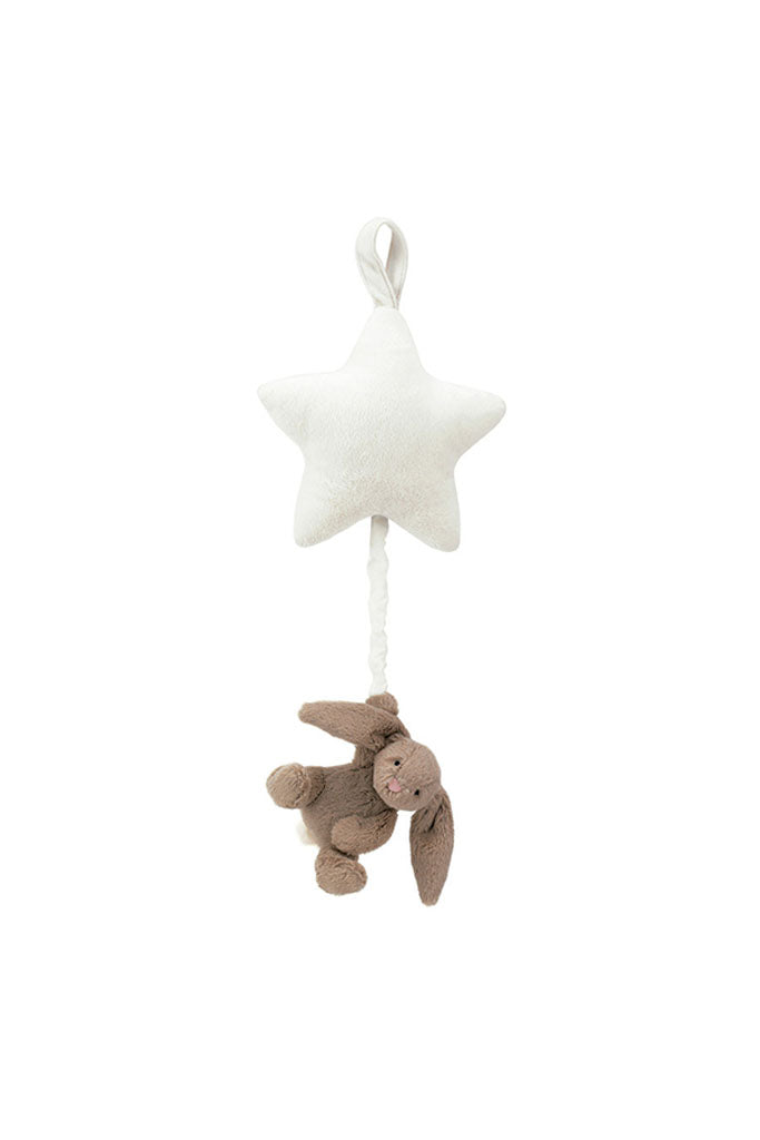 Jellycat Bashful Beige Bunny Star Musical Pull | Buy Jellycat Baby Kids online at The Elly Store Singapore