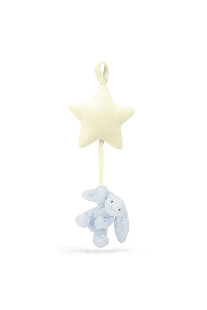 Jellycat Bashful Blue Bunny Star Musical Pull | Buy Jellycat Baby Kids online at The Elly Store Singapore