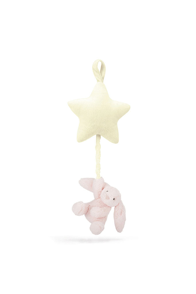 Jellycat Bashful Pink Bunny Star Musical Pull | Buy Jellycat Baby Kids online at The Elly Store Singapore