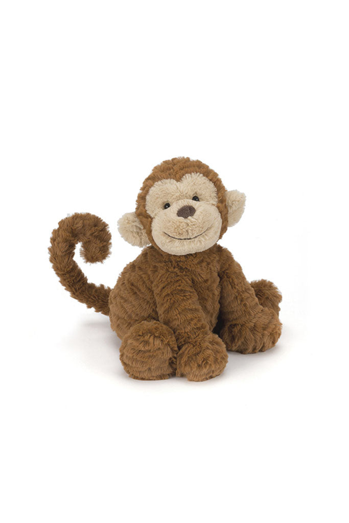 Jellycat Animals Fuddlewuddle Monkey wih cheeky smile | Buy Jellycat Kids Baby Soft Toys at The Elly Store Singapore