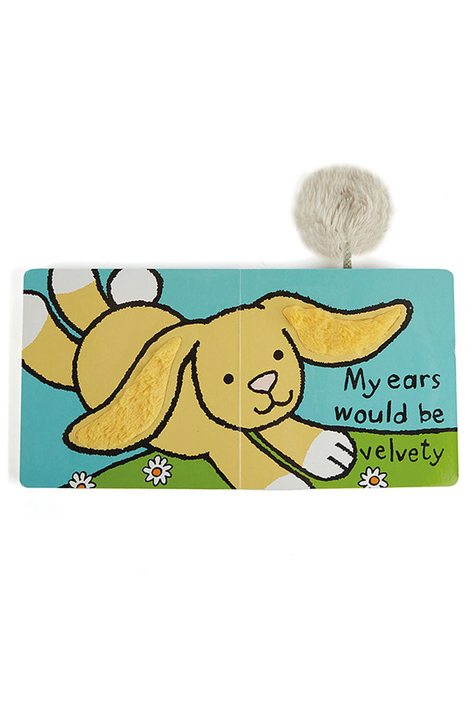 Jellycat 'If I Were a Rabbit' Board Book in Silver Preview | Buy Jellycat Books online for toddlers early reader at The Elly Store Singapore