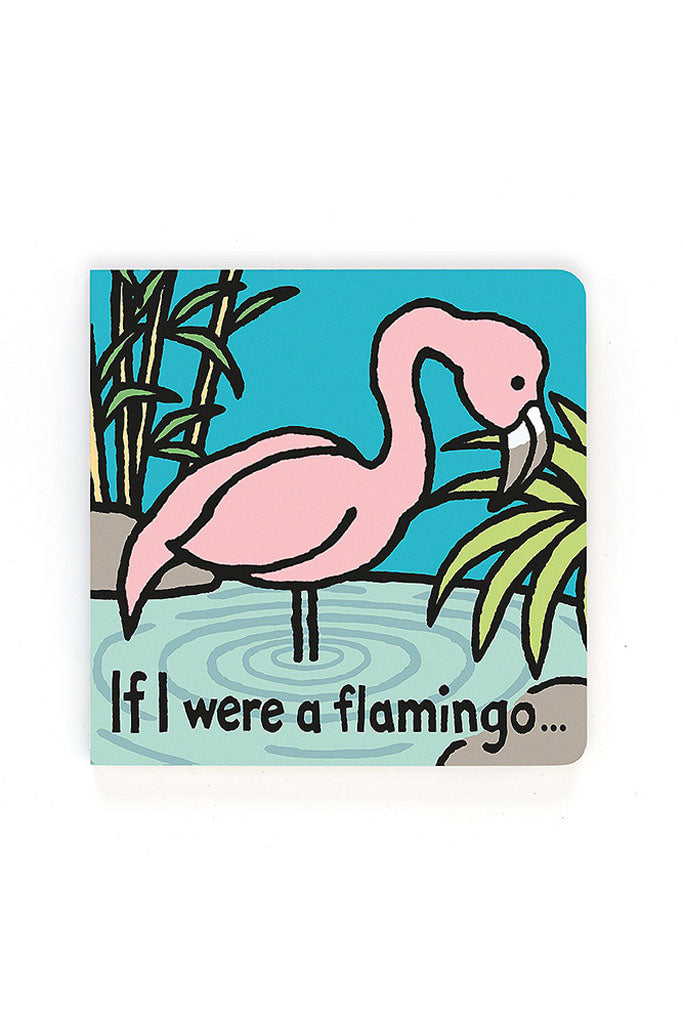 Jellycat If I were a Flamingo Board Book | The Elly Store