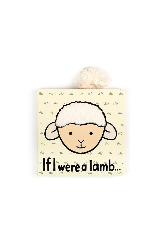 Jellycat &#39;If I Were a Lamb&#39; Board Book Cover | Buy Jellycat Books online for toddlers early reader at The Elly Store Singapore