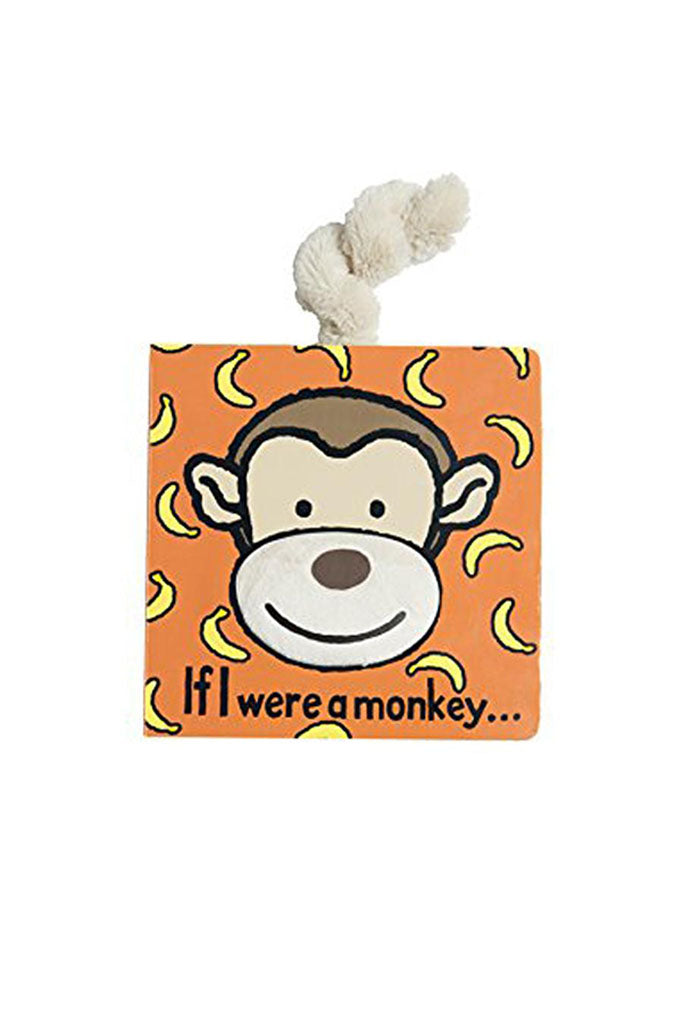 Jellycat &#39;If I Were a Monkey&#39; Board Book | Buy Jellycat Books online for toddlers early reader at The Elly Store Singapore