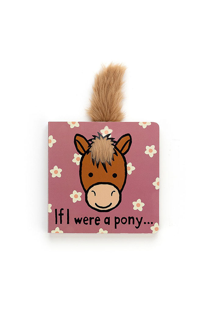 Jellycat &#39;If I Were a Pony&#39; Board Book | Buy Jellycat Books online for toddlers early reader at The Elly Store Singapore