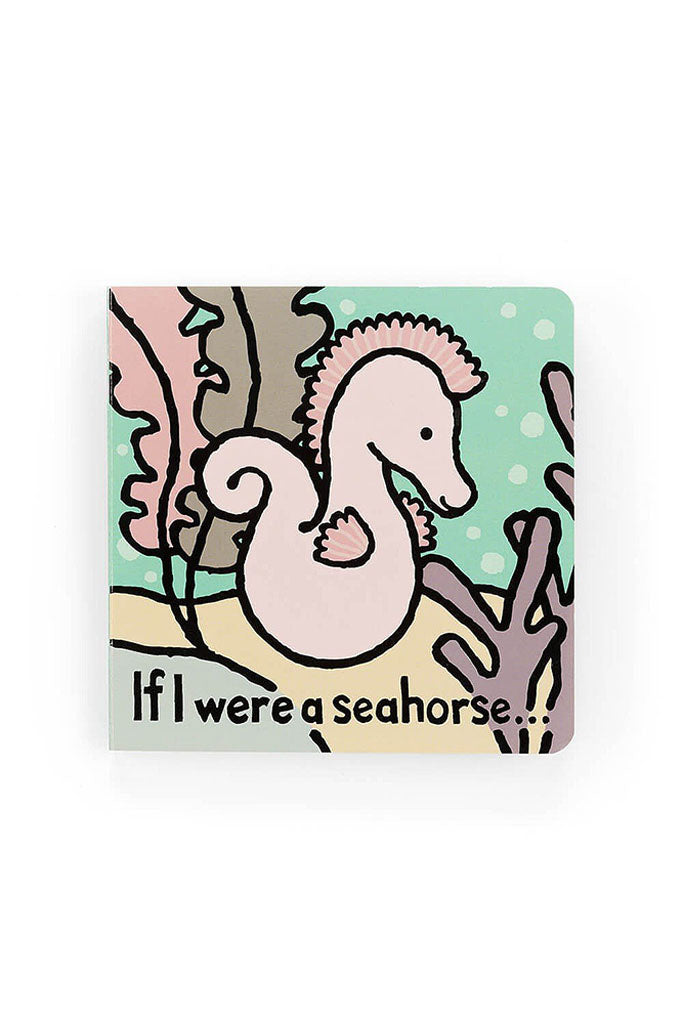 Jellycat If I were a Seahorse Book Cover | The Elly Store