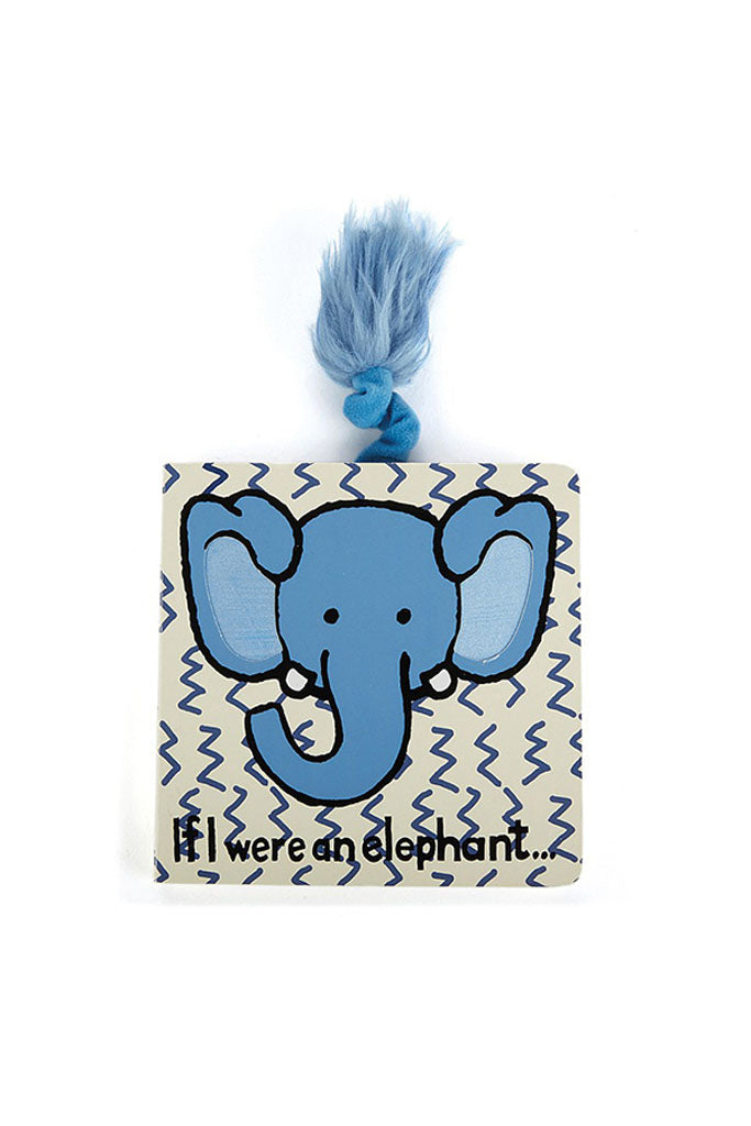 Jellycat &#39;If I Were an Elephant&#39; Board Book Cover | Buy Jellycat Books online for toddlers early readers at The Elly Store Singapore