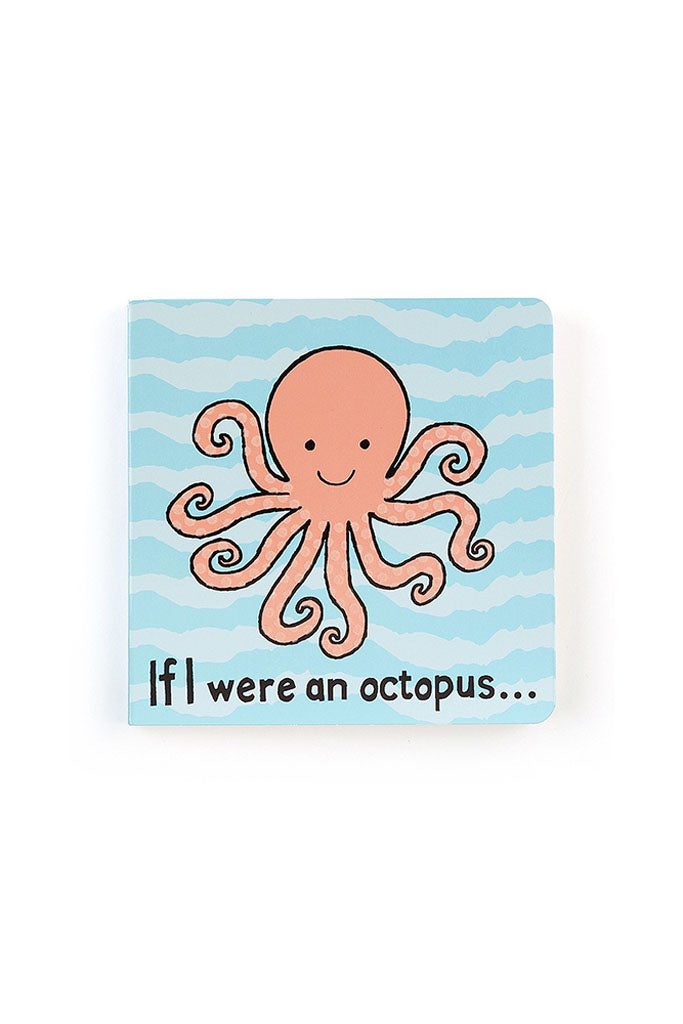 Jellycat &#39;If I Were an Octopus&#39; Board Book Cover | Buy Jellycat Books online for toddlers early readers at The Elly Store Singapore