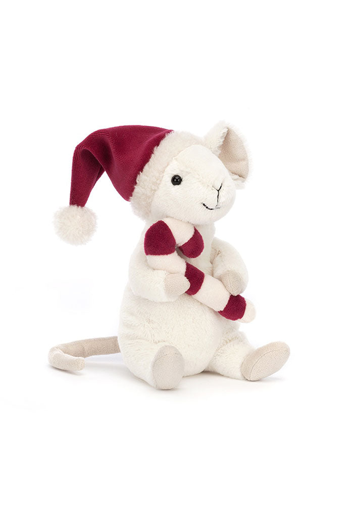 Jellycat Merry Mouse Candy Cane | Plush Toys | The Elly Store