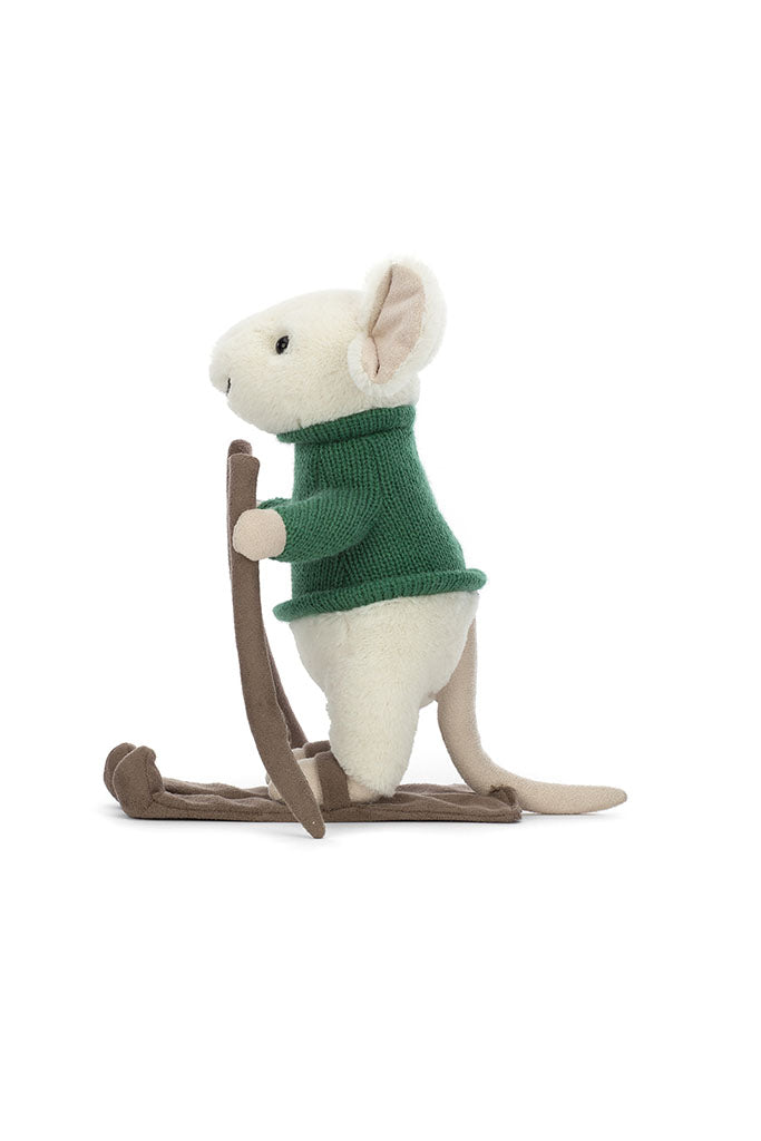 Jellycat Merry Mouse Skiing | Plush Toys | The Elly Store