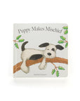 Jellycat 'Puppy Makes Mischief' Book Cover | Buy Jellycat Books online for early readers at The Elly Store Singapore