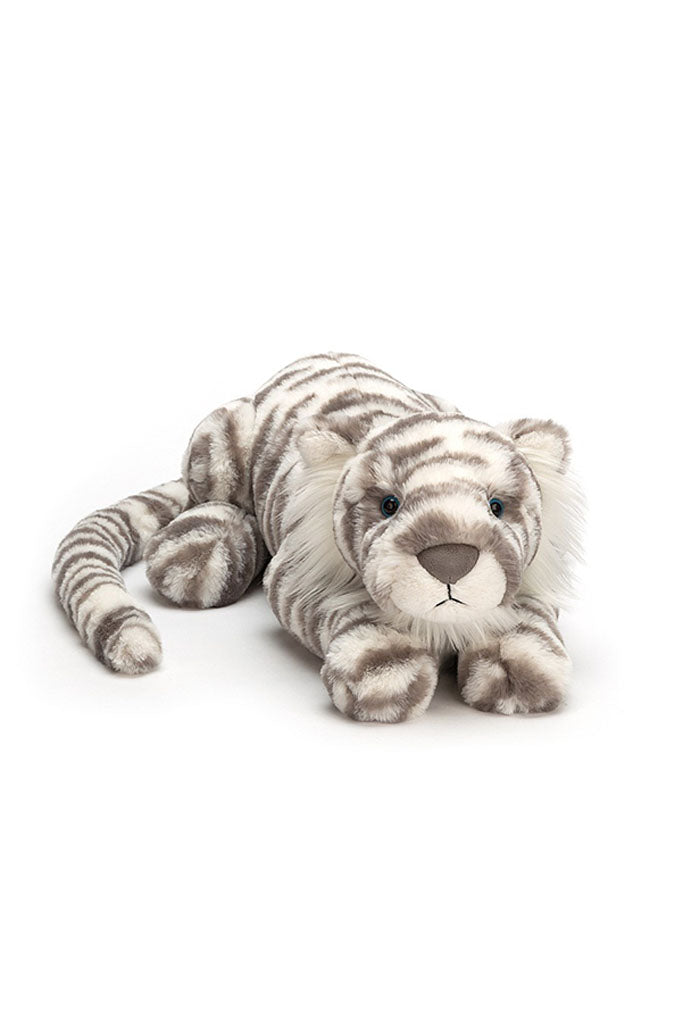 Jellycat Sacha Snow Tiger | Plush Toys | The Elly Store
