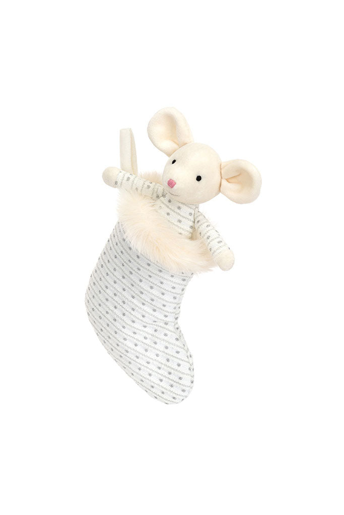Jellycat Shimmer Stocking Mouse | Plush Toys | The Elly Store Singapore