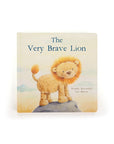 Jellycat 'The Very Brave Lion' Book Cover | Buy Jellycat Books online for early readers at The Elly Store Singapore