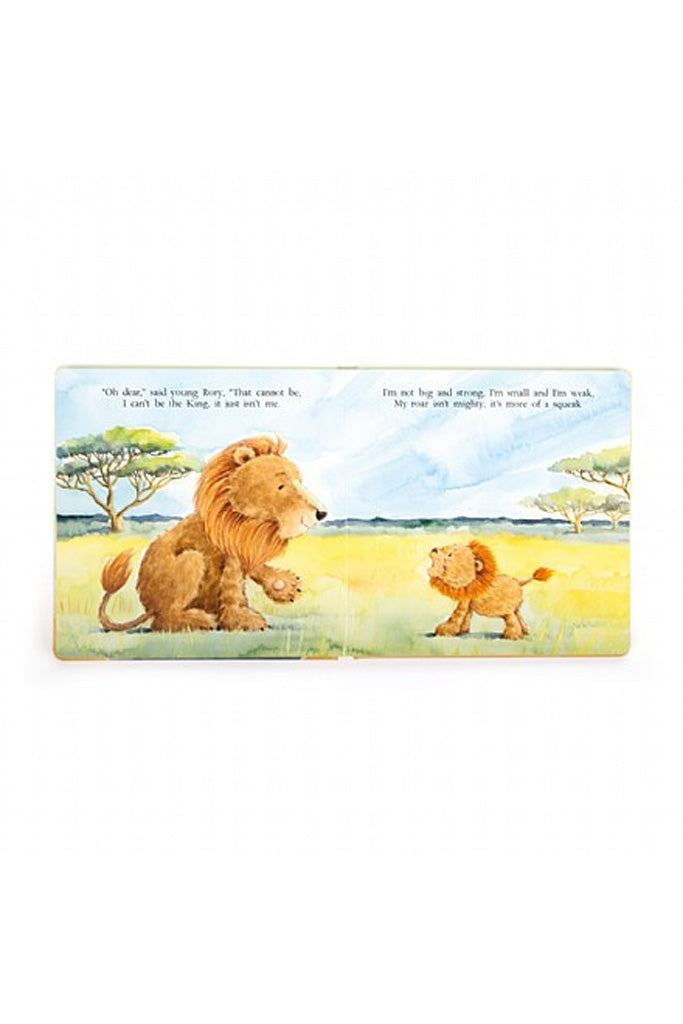 Jellycat 'The Very Brave Lion' Book Preview | Buy Jellycat Books online for early readers at The Elly Store Singapore