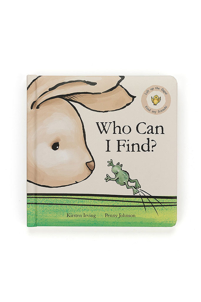 Jellycat Who Can I Find Book Cover | The Elly Store Singapore