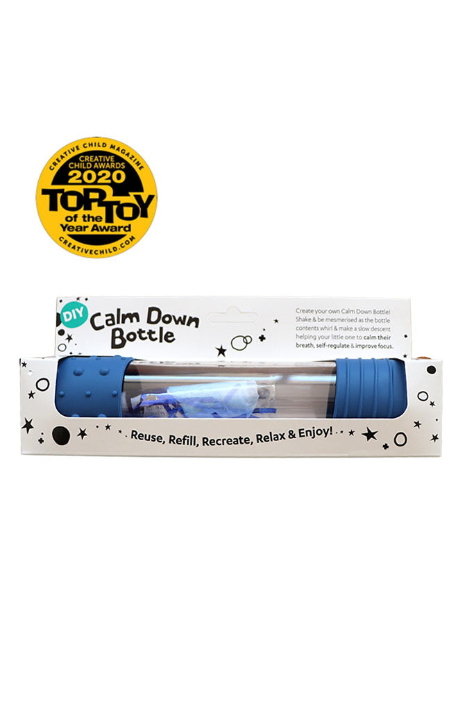 DIY Calm Down Bottle - Blue by Jellystone Designs | Ideal for Sensory Play | The Elly Store Singapore