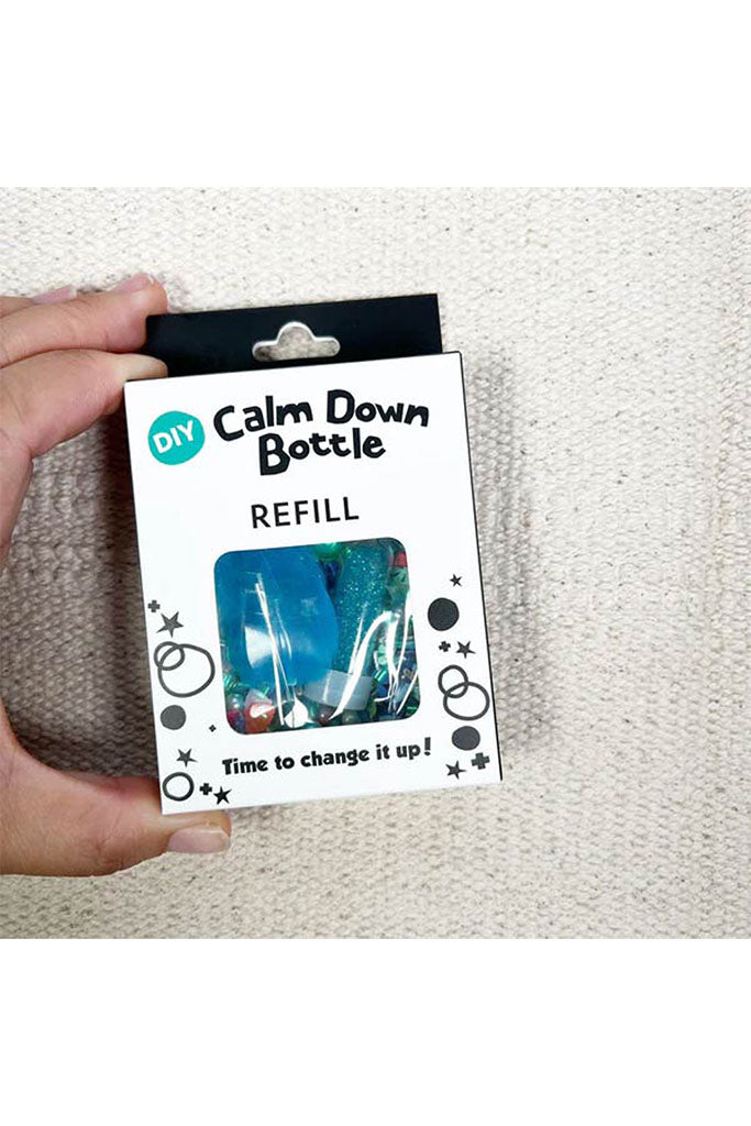 DIY Calm Down Bottle Refills - Ocean (Blue) by Jellystone Designs | Ideal for Sensory Play | The Elly Store Singapore