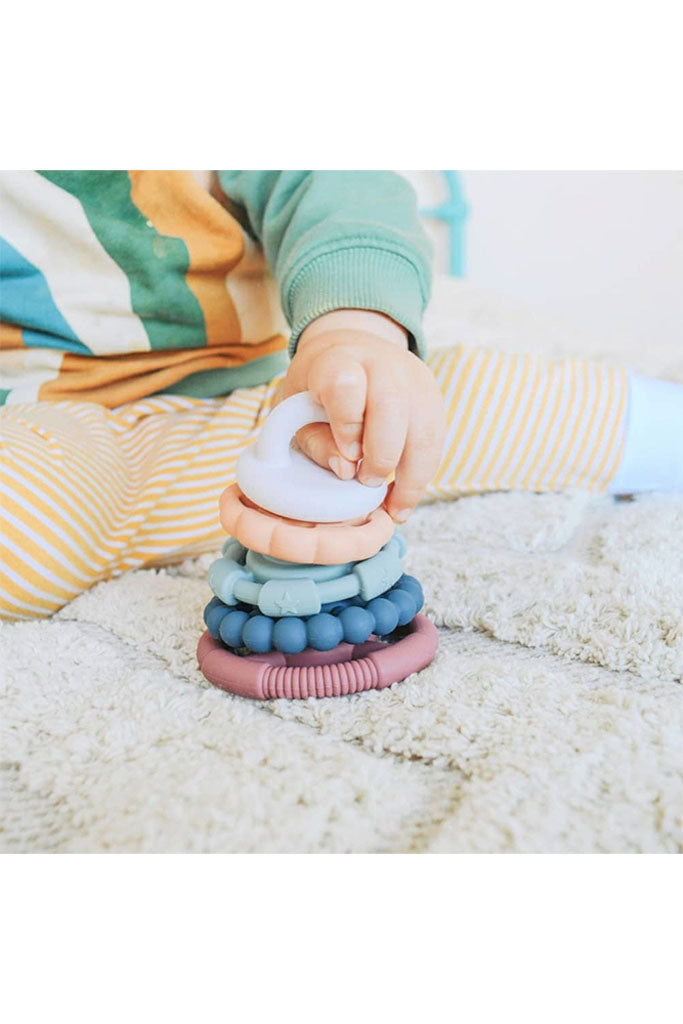 Earth Stacker and Teether Toy by Jellystone Designs | Teething Toys | The Elly Store Singapore