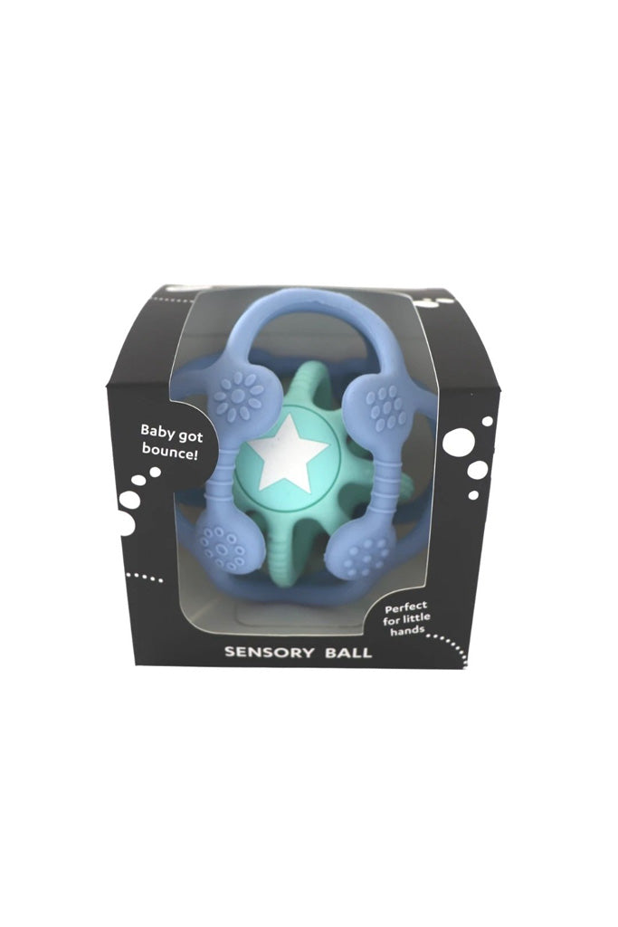 Fidget Ball & Sensory Ball Set - Soft Blue & Mint by Jellystone Designs | Teething Toys | The Elly Store Singapore