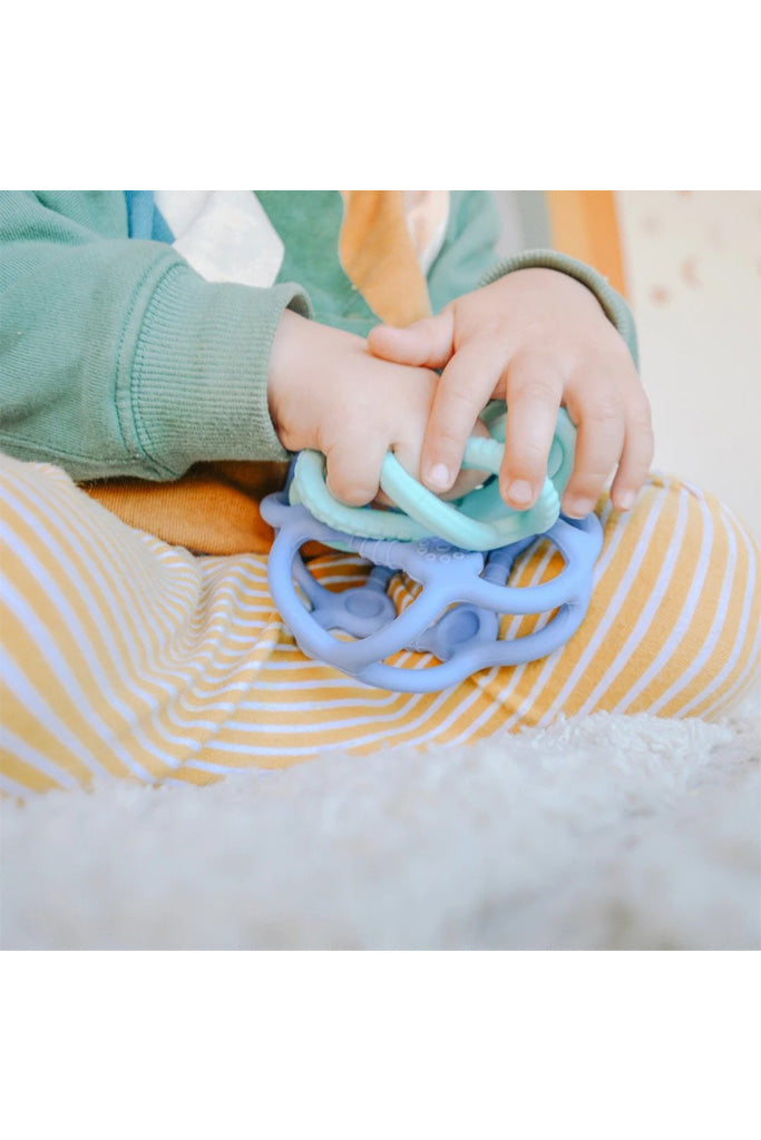 Fidget Ball & Sensory Ball Set - Soft Blue & Mint by Jellystone Designs | Teething Toys | The Elly Store Singapore