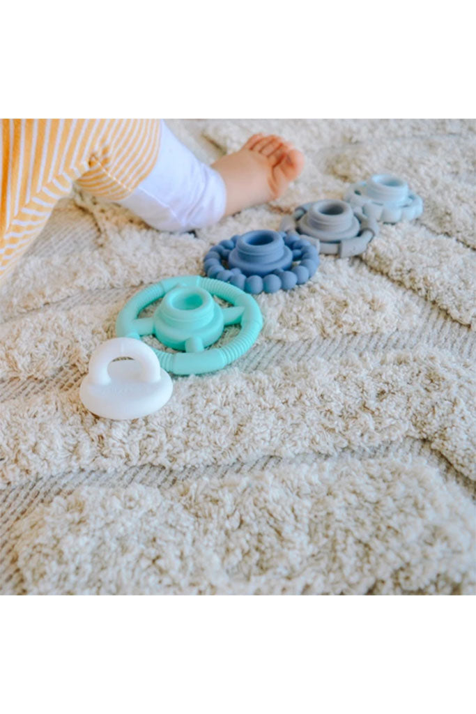 Ocean Stacker and Teether Toy by Jellystone Designs | Teething Toys | The Elly Store Singapore