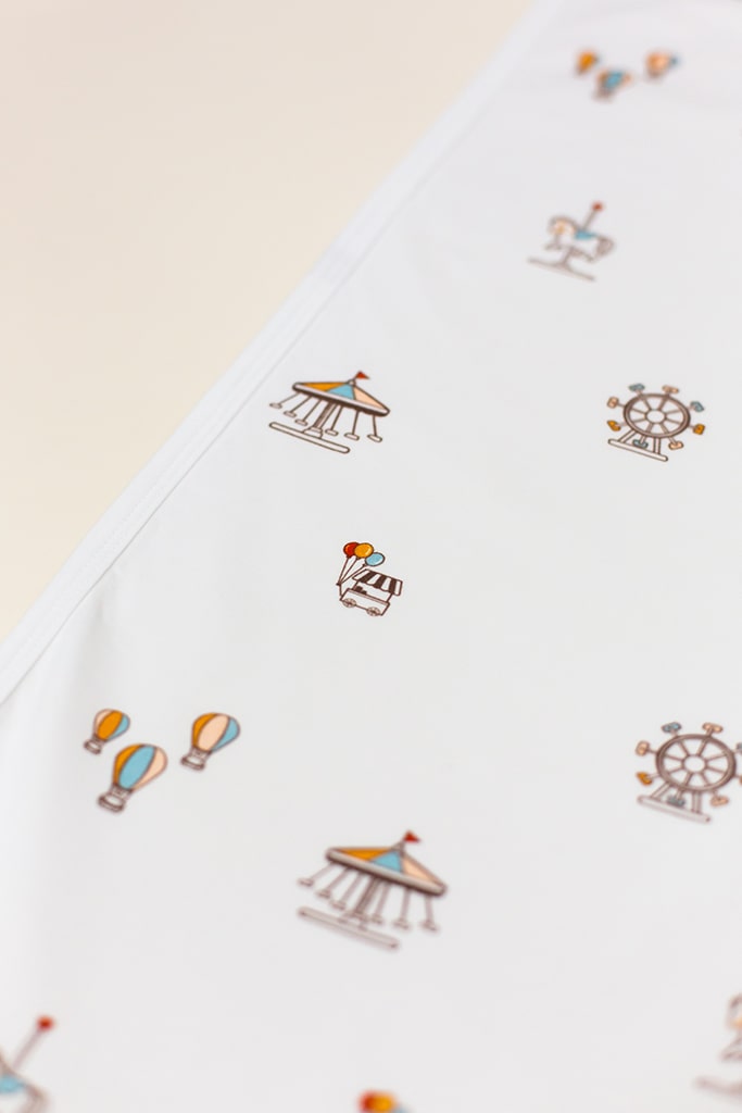 Jersey Blanket - Theme Park | Ideal for Newborn Baby Gifts | The Elly Store Singapore