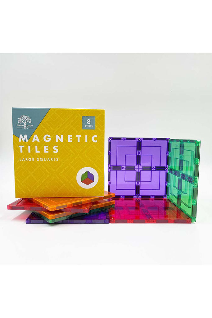 Learn & Grow Large Square Tiles 8 pieces | The Elly Store The Elly Store