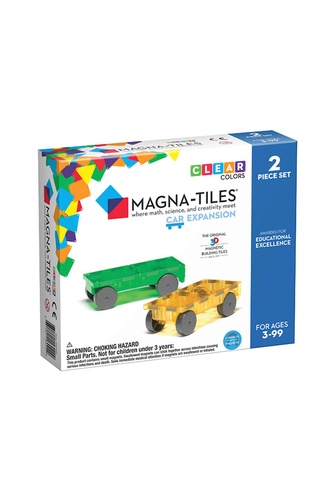 Magna-Tiles Cars 2-Piece Expansion Pack | The Elly Store
