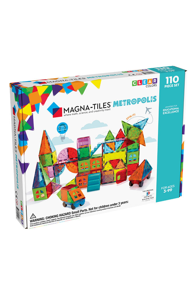 Metropolis 110 Piece Set V2 Magna-Tiles | The Elly Store
