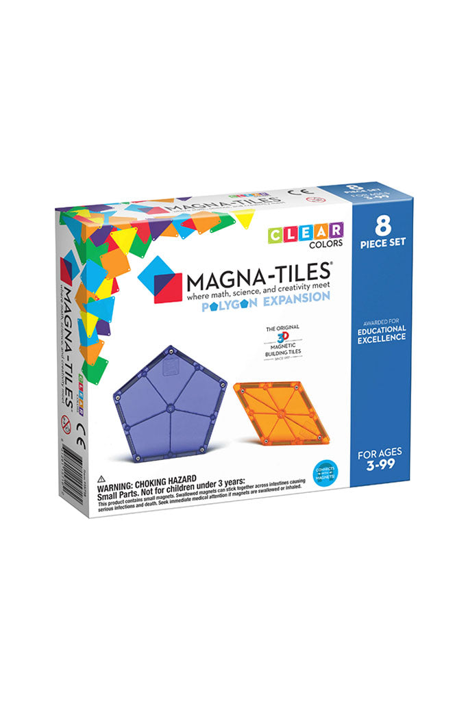 Polygons 8 Piece Expansion Pack Magna-Tiles