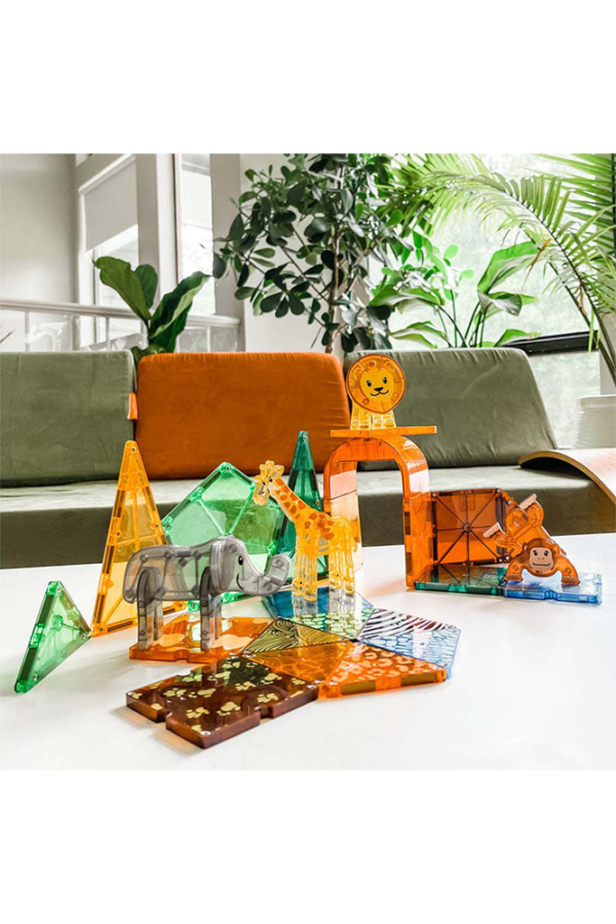 Safari Animals 25 Piece Set by Magna-Tiles | The Elly Store Singapore
