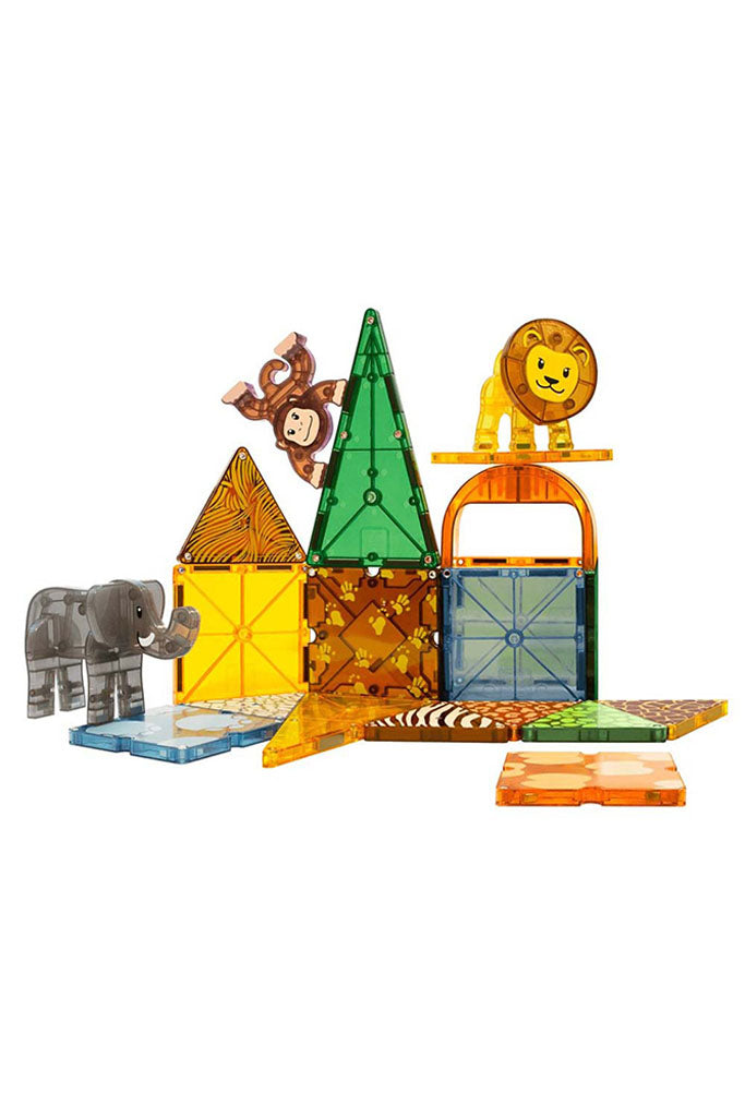 Safari Animals 25 Piece Set by Magna-Tiles | The Elly Store Singapore
