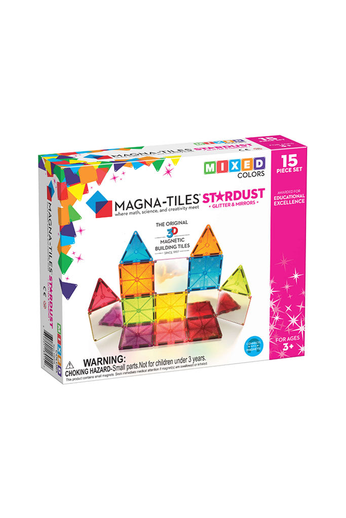 Stardust 15 Piece Set by Magna-Tiles | The Elly Store Singapore