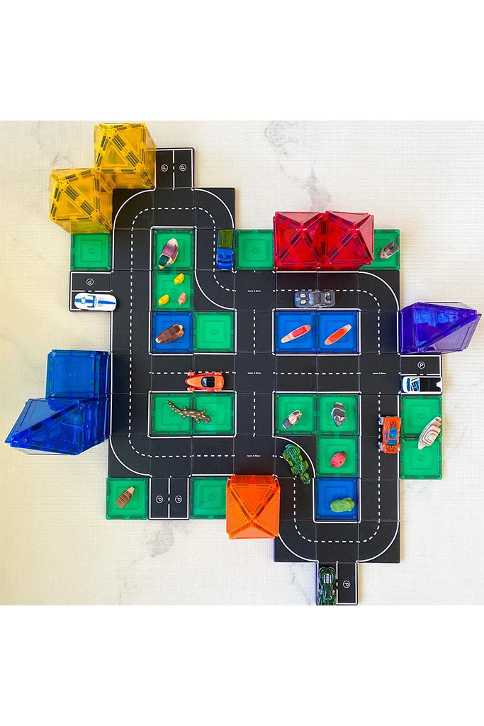 Magnetic Road Toppers - 40 Pieces | Learn and Grow |  The Elly Store