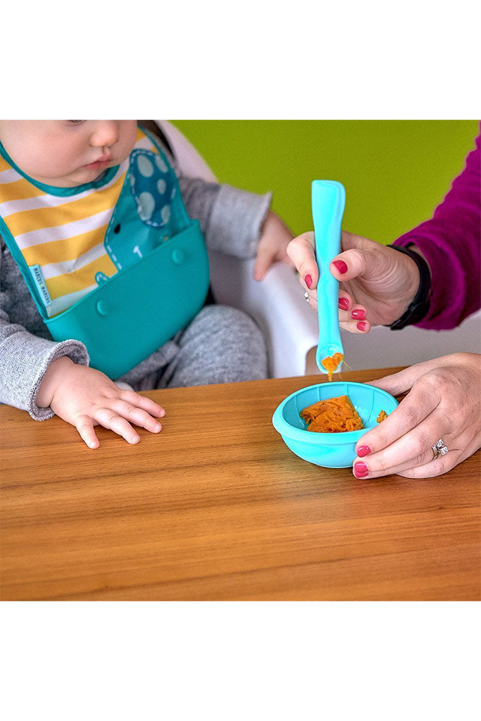 Masher Spoon & Bowl Set - Blue by Marcus & Marcus | Mealtime | The Elly Store Singapore