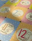 Milestone Cards - Classic Pooh | Disney x elly Newborn Baby Gifts | The Elly Store Singapore