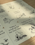 Milestone Cards - Classic Pooh | Disney x elly Newborn Baby Gifts | The Elly Store Singapore