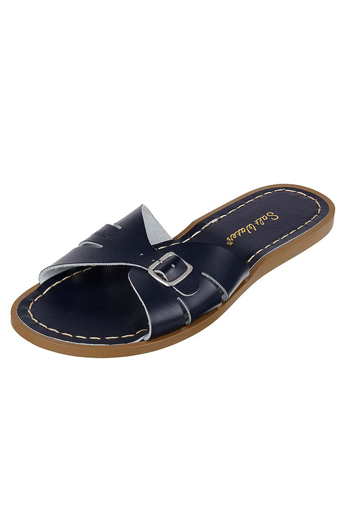 Salt-Water Sandals | Classic Slide Adult - Navy | The Elly Store