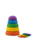 Ocean Stacking Cups Pack of 5 - Rainbow Bright