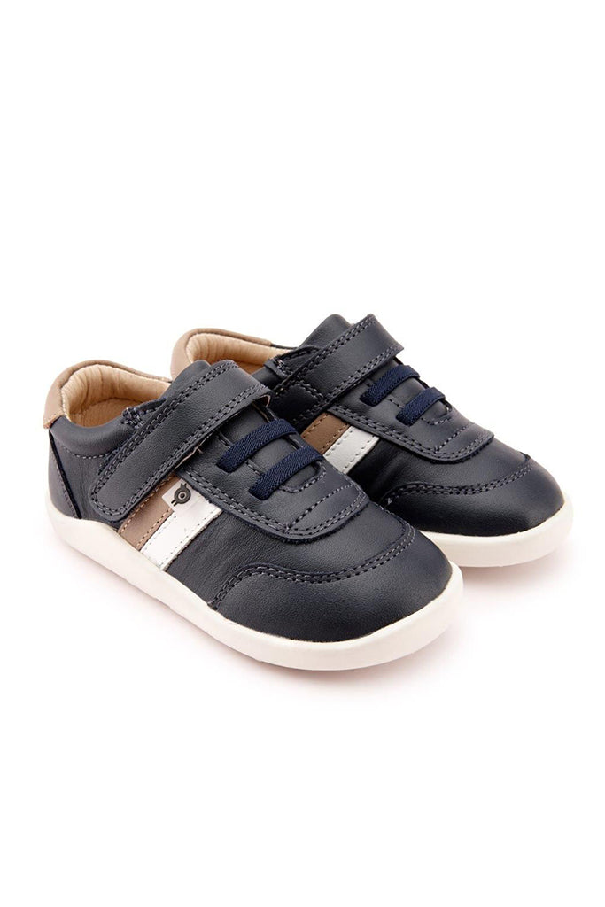 Play Ground Shoes Navy / Taupe / Snow by Old Soles | The Elly Store