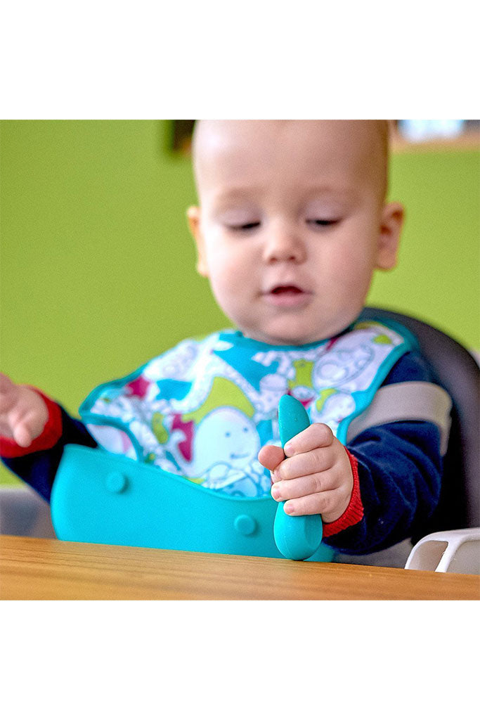Palm Grasp Self-Feeding Spoon - Ollie by Marcus &amp; Marcus | Mealtime | The Elly Store Singapore