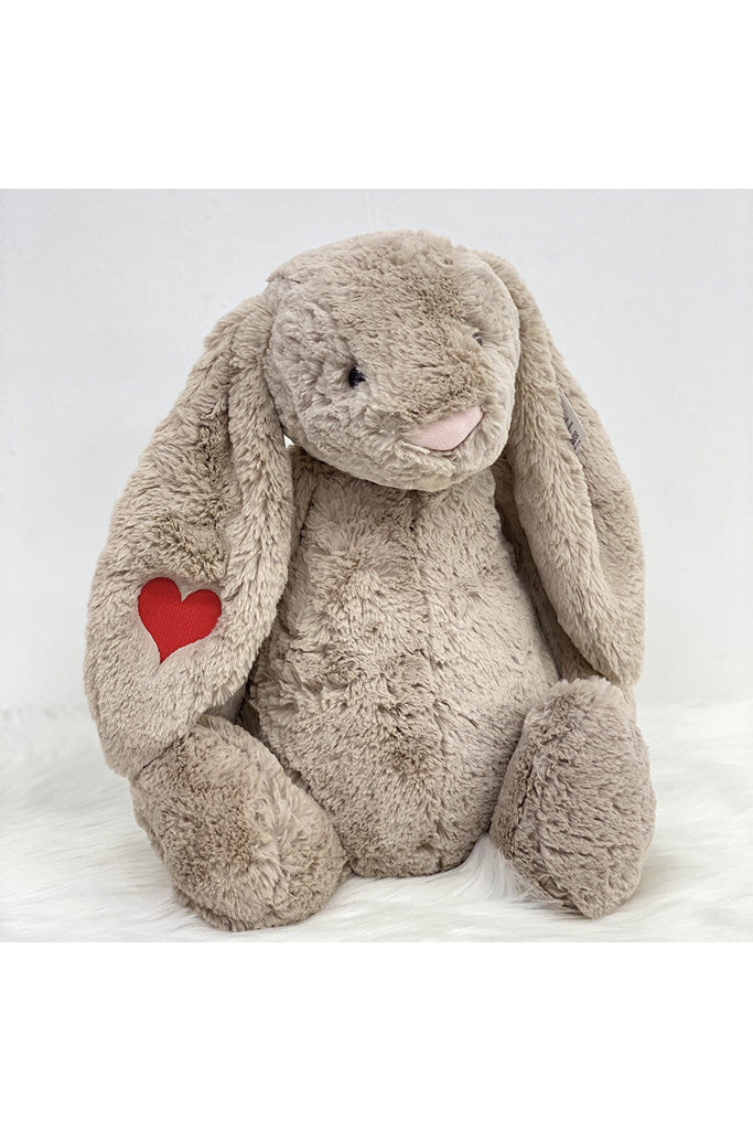 Personalisation Sample of Heart on a Really Big Bunny