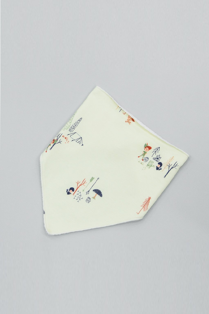 Disney x elly Bib - Peter Pan and the Lost Boys | Ideal for Newborn Baby Gifts | The Elly Store Singapore
