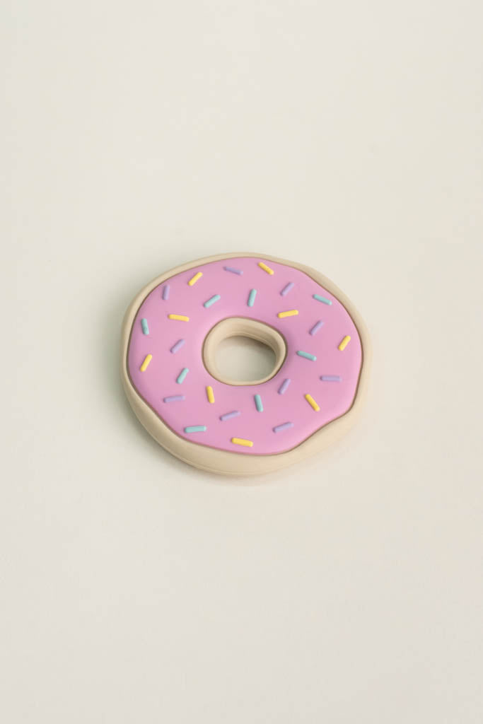 Pink Donut Teething Toy