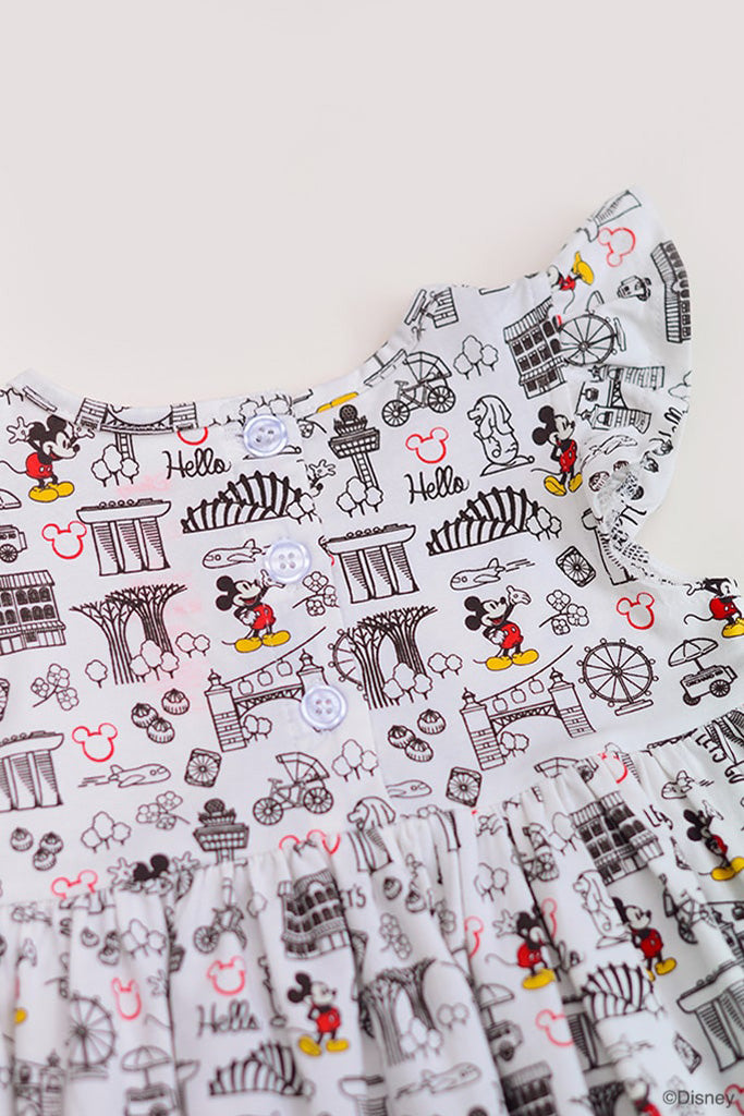 Piper Dress - Hello from Singapore! | Disney x elly Mickey Go Local | The Elly Store Singapore