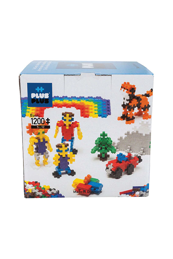 Basic - 1200 Pcs by Plus-Plus | Hours of Open-ended Fun Play | The Elly Store Singapore